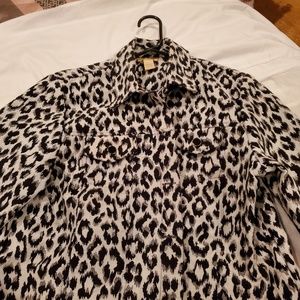 Black & White Glittery Jacket